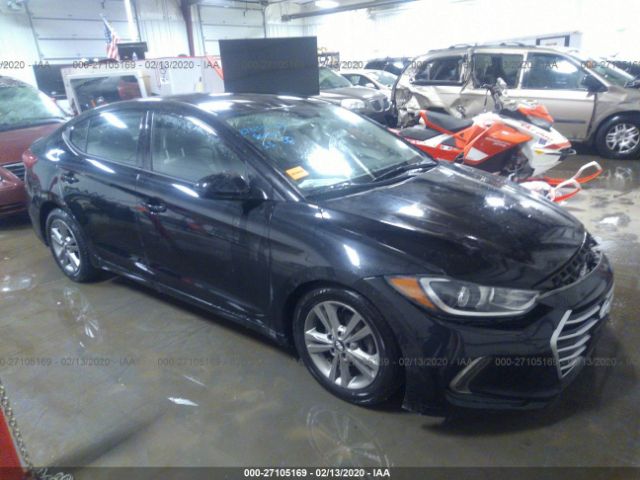 5NPD84LF3HH070589 - 2017 HYUNDAI ELANTRA SE/VALUE/LIMITED Black photo 1