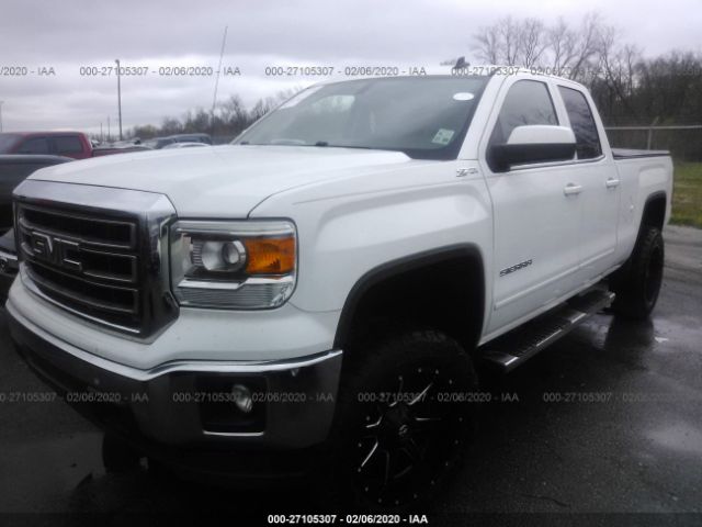 1GTR1UEH2EZ359010 - 2014 GMC SIERRA C1500 SLE White photo 2