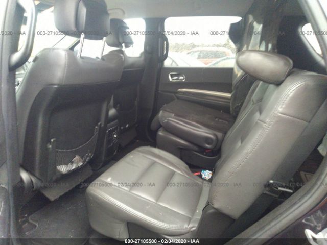 1C4RDJAG7DC697376 - 2013 DODGE DURANGO SXT Gray photo 8