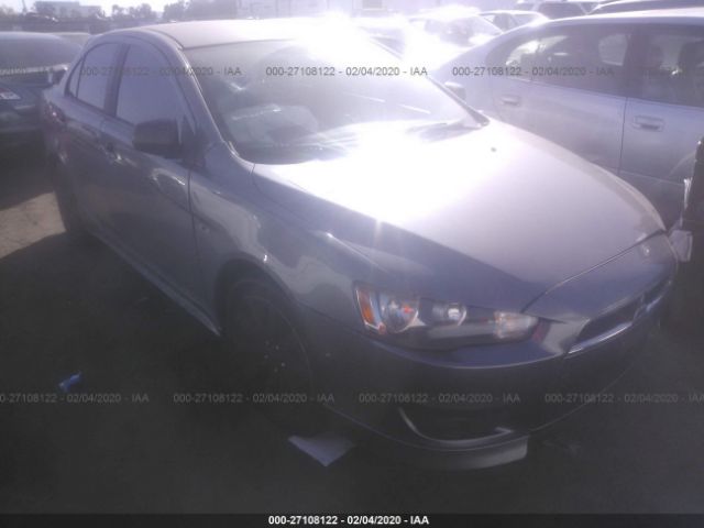 JA3AU86W69U008580 - 2009 MITSUBISHI LANCER GTS Gray photo 1