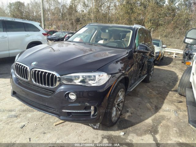 5UXKR0C59F0K63018 - 2015 BMW X5 XDRIVE35I Black photo 2