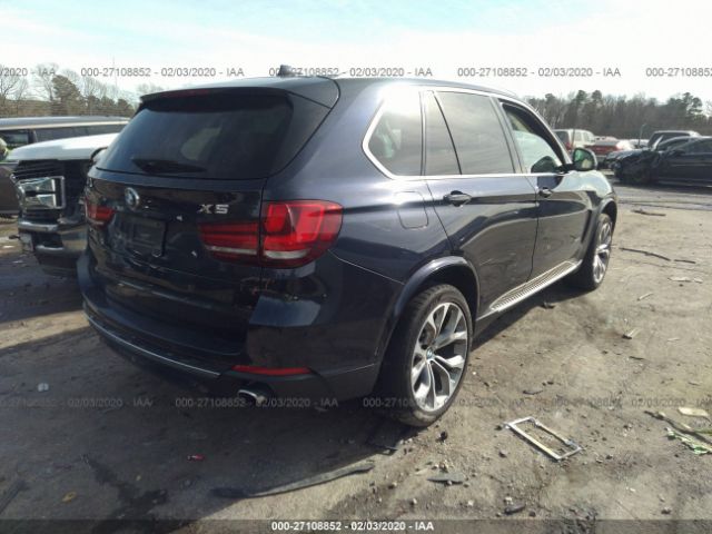 5UXKR0C59F0K63018 - 2015 BMW X5 XDRIVE35I Black photo 4