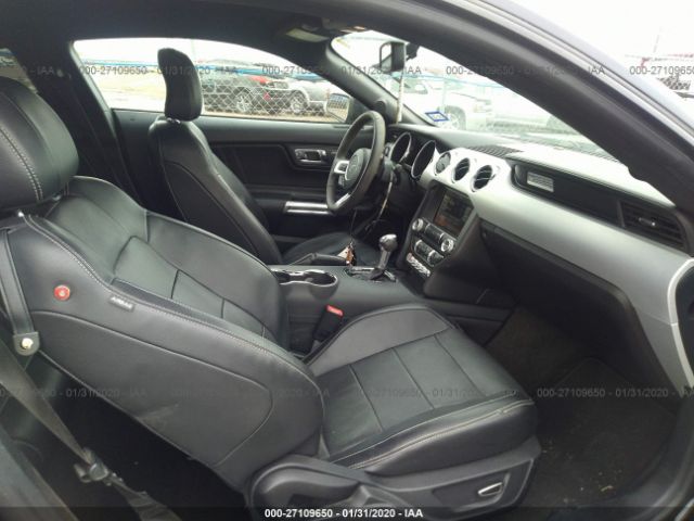 1FA6P8TH8F5362472 - 2015 FORD MUSTANG  Black photo 5