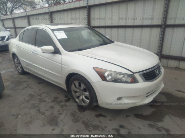 1HGCP36899A004094 - 2009 HONDA ACCORD EXL White photo 1