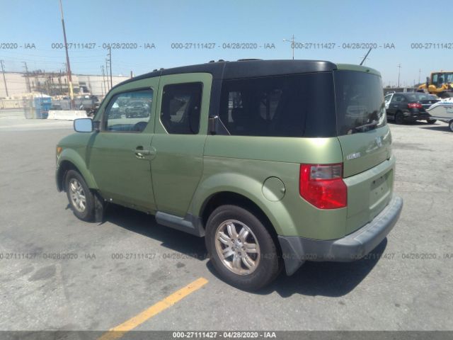 5J6YH18786L005595 - 2006 HONDA ELEMENT EX Green photo 3