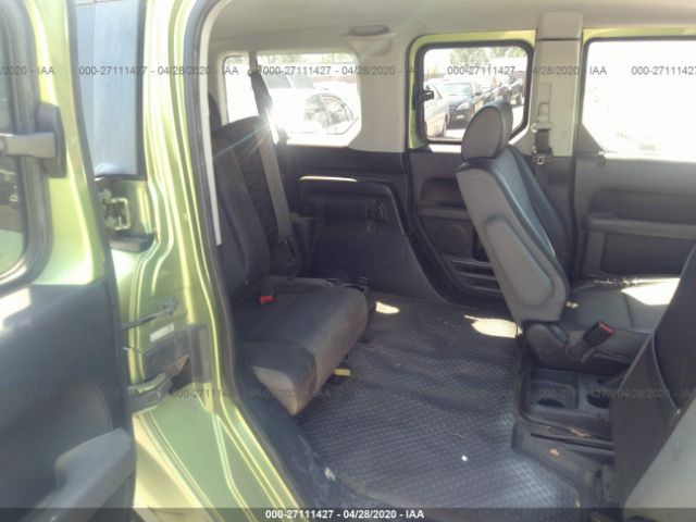 5J6YH18786L005595 - 2006 HONDA ELEMENT EX Green photo 8