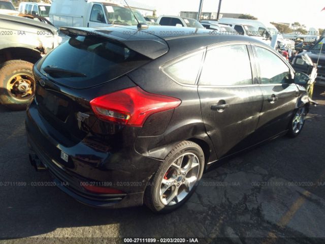 1FADP3L91GL258681 - 2016 FORD FOCUS ST Black photo 4