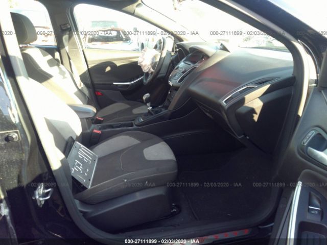 1FADP3L91GL258681 - 2016 FORD FOCUS ST Black photo 5