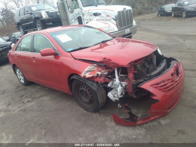 4T1BE46KX8U205416 - 2008 TOYOTA CAMRY CE/LE/XLE/SE Red photo 1