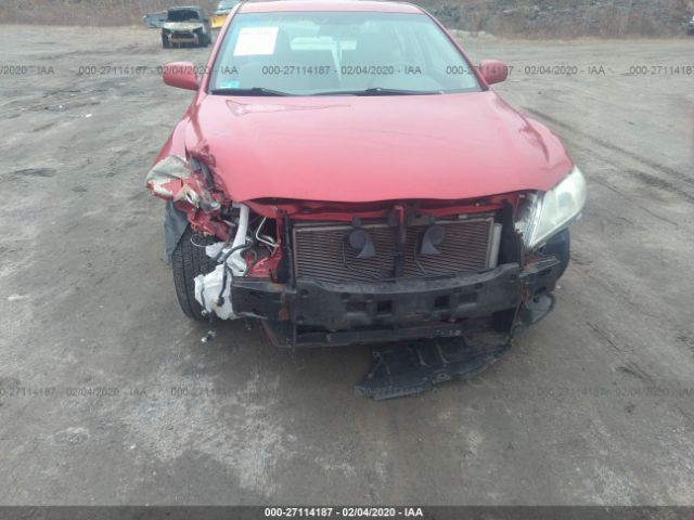 4T1BE46KX8U205416 - 2008 TOYOTA CAMRY CE/LE/XLE/SE Red photo 6