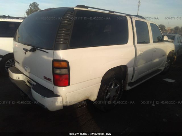 1GKFK66U94J287439 - 2004 GMC YUKON XL DENALI White photo 4