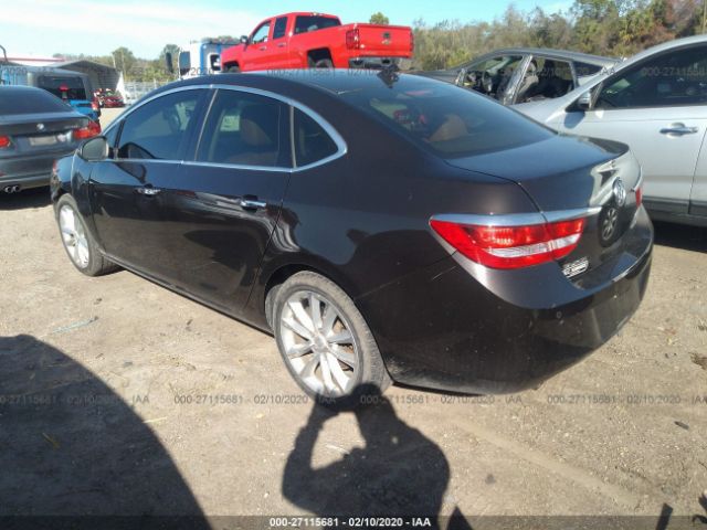 1G4PS5SK7C4192238 - 2012 BUICK VERANO  Gray photo 3