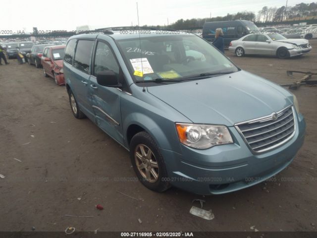 2A8HR54119R627536 - 2009 CHRYSLER TOWN & COUNTRY TOURING Blue photo 1