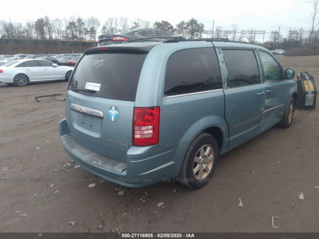 2A8HR54119R627536 - 2009 CHRYSLER TOWN & COUNTRY TOURING Blue photo 4