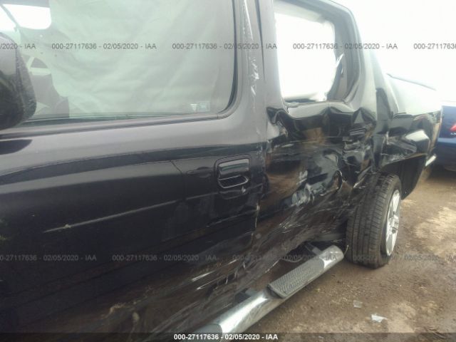 5FPYK1F51CB456589 - 2012 HONDA RIDGELINE RTL Black photo 6