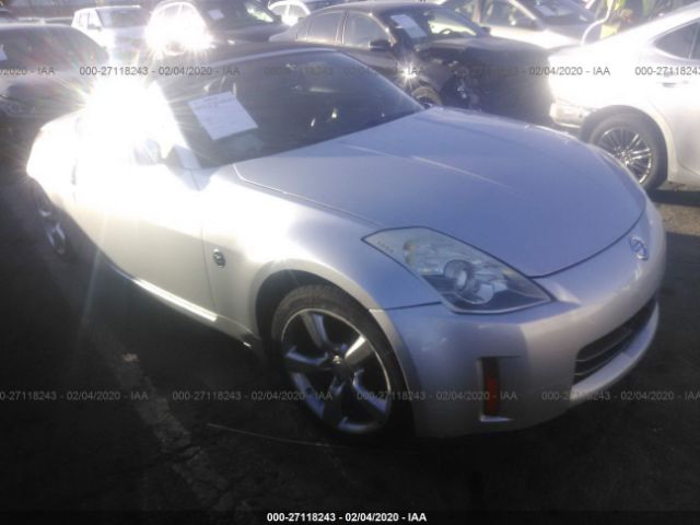 JN1AZ36A96M453940 - 2006 NISSAN 350Z ROADSTER Silver photo 1