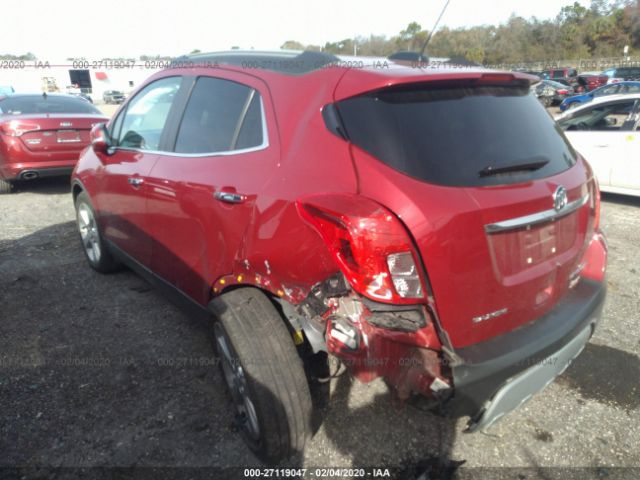 KL4CJCSB2GB726154 - 2016 BUICK ENCORE  Red photo 6