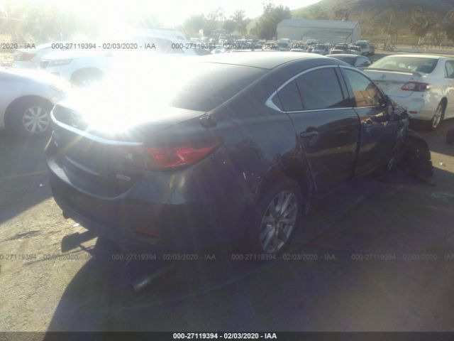 JM1GJ1U60F1168384 - 2015 MAZDA 6 SPORT Gray photo 4