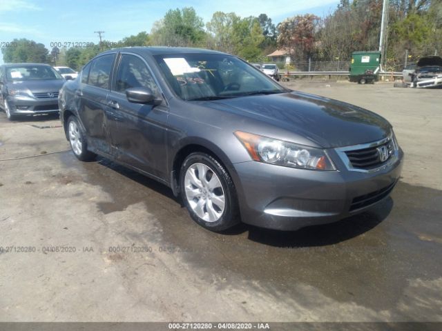 1HGCP26898A142551 - 2008 HONDA ACCORD EXL Gray photo 1