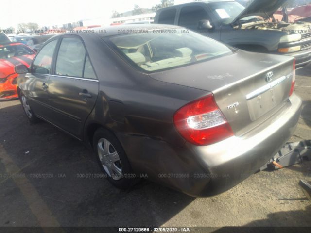 4T1BE32K54U799178 - 2004 TOYOTA CAMRY LE/XLE/SE Gray photo 3