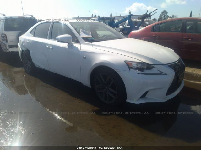 JTHBE1D23F5022693 - 2015 LEXUS IS 350 White photo 1