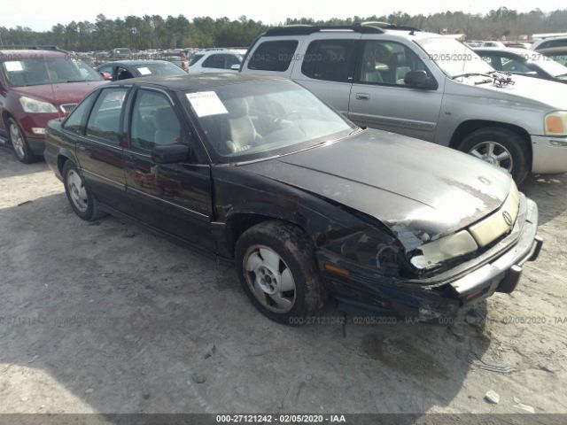 1G2WJ52M7TF247722 - 1996 PONTIAC GRAND PRIX SE Black photo 1