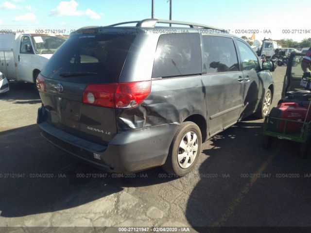 5TDZA23C76S506534 - 2006 TOYOTA SIENNA CE/LE Blue photo 4