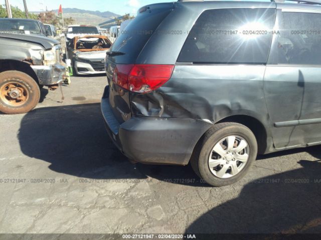 5TDZA23C76S506534 - 2006 TOYOTA SIENNA CE/LE Blue photo 6