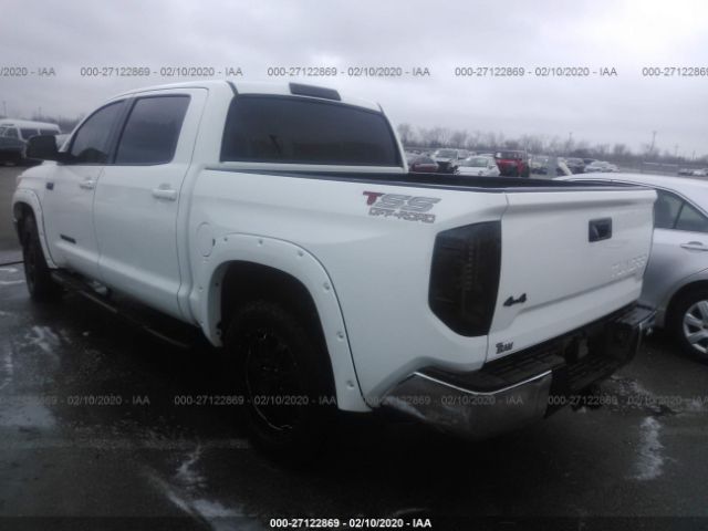 5TFDW5F1XFX445164 - 2015 TOYOTA TUNDRA CREWMAX SR5/TRD PRO White photo 3