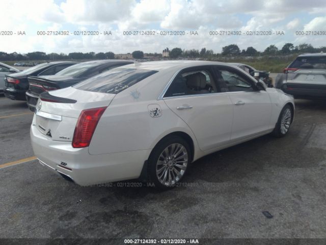 1G6AR5SX4E0176738 - 2014 CADILLAC CTS LUXURY COLLECTION White photo 4