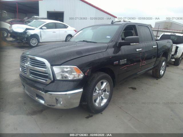 3C6RR6LT2GG388223 - 2016 RAM 1500 SLT Black photo 2