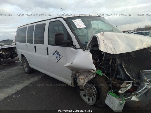 1GNSGCF4XD1149927 - 2013 CHEVROLET EXPRESS G1500 LT White photo 1