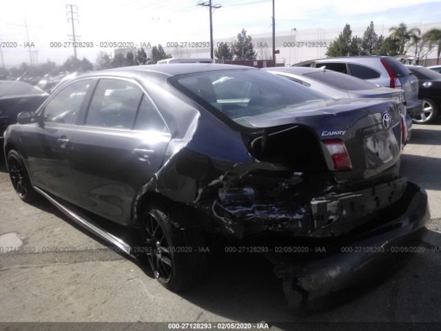 4T1BE46K47U137483 - 2007 TOYOTA CAMRY CE/LE/XLE/SE Gray photo 3