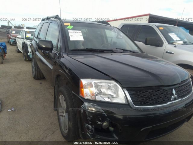 4A4JM3AS5AE011874 - 2010 MITSUBISHI ENDEAVOR SE Black photo 6