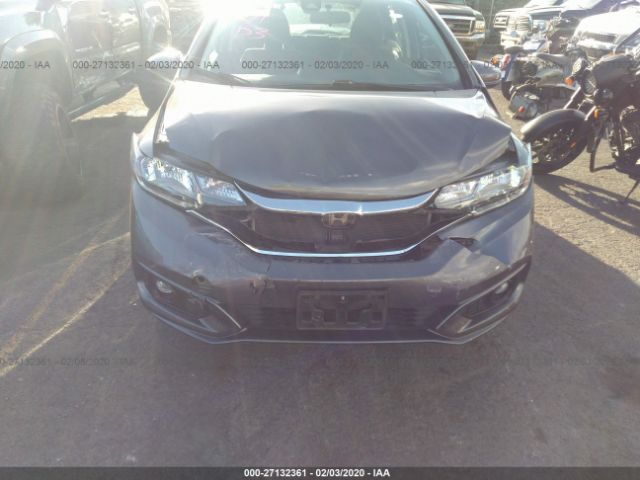 3HGGK5H84JM717761 - 2018 HONDA FIT EX/EXL Gray photo 6