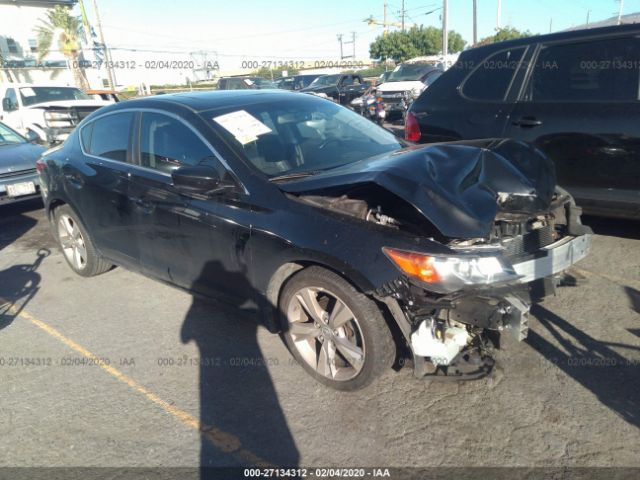 19VDE1F70FE010534 - 2015 ACURA ILX 20 TECH Black photo 1
