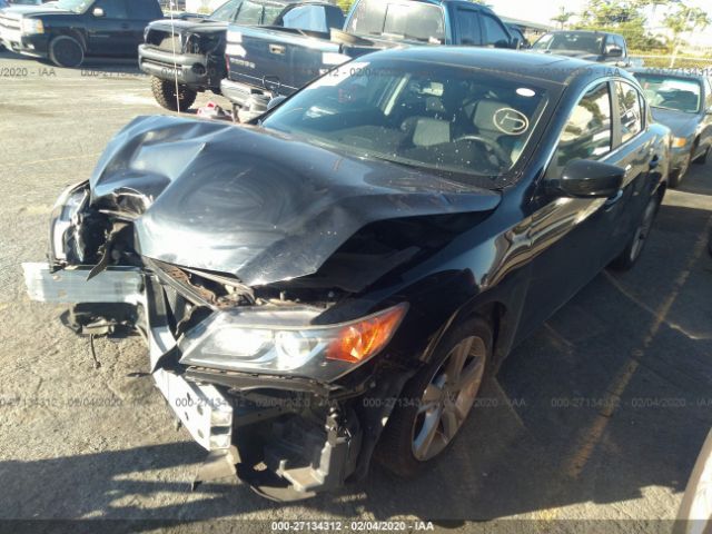 19VDE1F70FE010534 - 2015 ACURA ILX 20 TECH Black photo 2