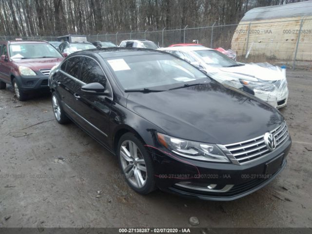 WVWRP7AN5DE535002 - 2013 VOLKSWAGEN CC LUXURY Black photo 1