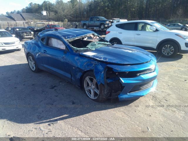 1G1FB1RS1G0177335 - 2016 CHEVROLET CAMARO LT Mavi foto 1