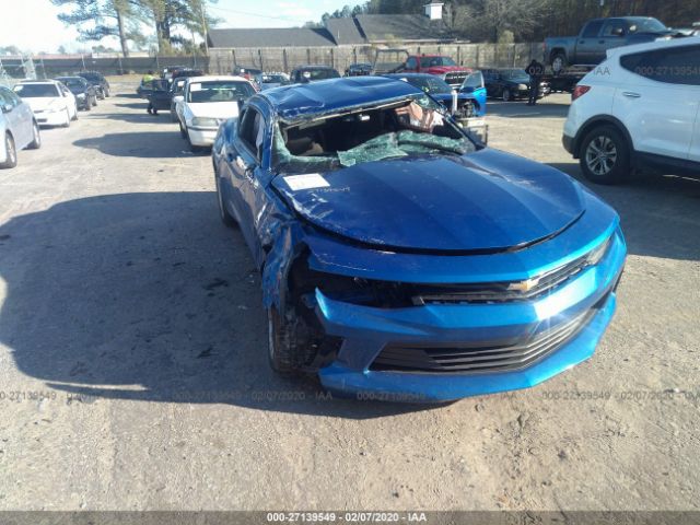 1G1FB1RS1G0177335 - 2016 CHEVROLET CAMARO LT Mavi foto 6