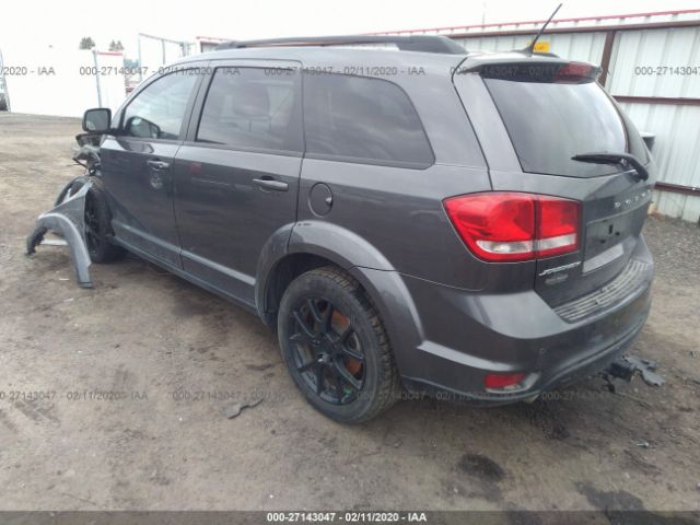 3C4PDCBG3FT592181 - 2015 DODGE JOURNEY SXT Gray photo 3