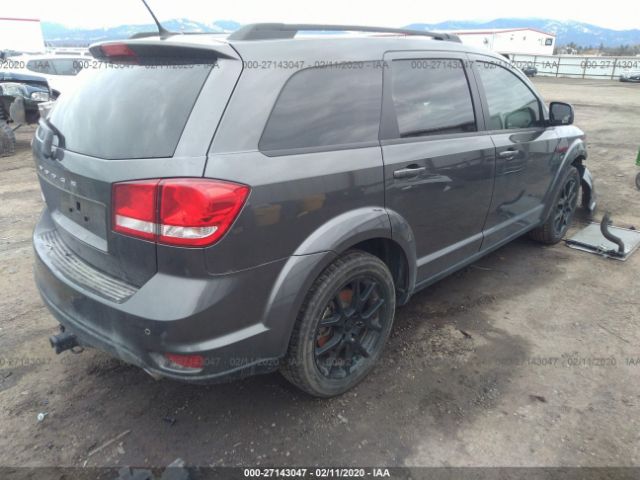 3C4PDCBG3FT592181 - 2015 DODGE JOURNEY SXT Gray photo 4