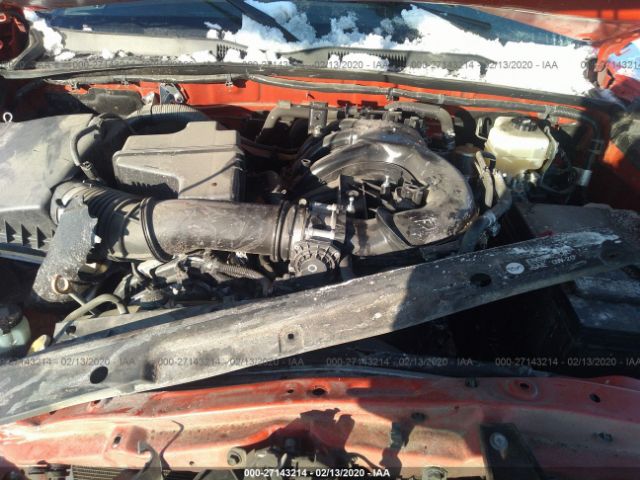 3TMCZ5AN1HM086096 - 2017 TOYOTA TACOMA DBL CAB/SR/TRDSPT/OR/PRO Orange photo 10