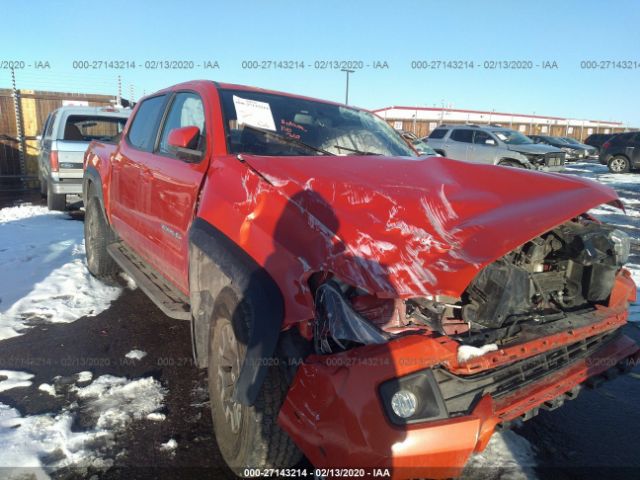 3TMCZ5AN1HM086096 - 2017 TOYOTA TACOMA DBL CAB/SR/TRDSPT/OR/PRO Orange photo 6