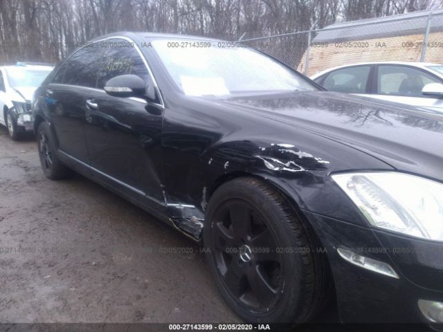 WDDNG86XX7A139728 - 2007 MERCEDES-BENZ S 550 4MATIC Black photo 6