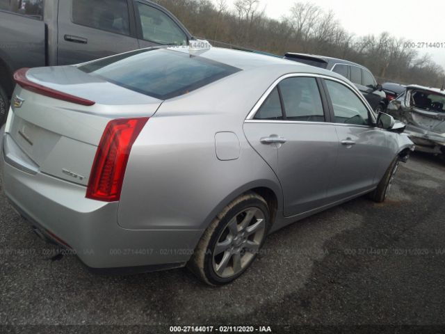 1G6AG5RX6F0126498 - 2015 CADILLAC ATS  Silver photo 4