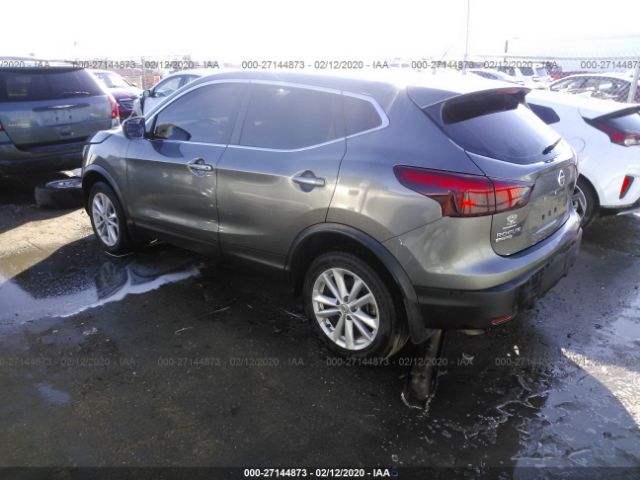 JN1BJ1CP0JW165259 - 2018 NISSAN ROGUE SPORT S/SV/SL Gray photo 3