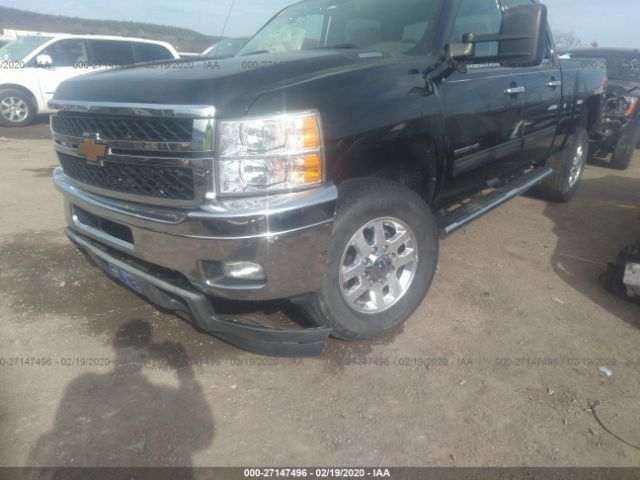 1GC4K1C88DF212571 - 2013 CHEVROLET SILVERADO K3500 LTZ Black photo 2