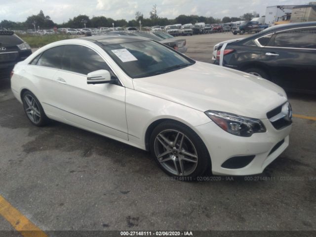 WDDKJ5KB9EF263342 - 2014 MERCEDES-BENZ E 350 White photo 1