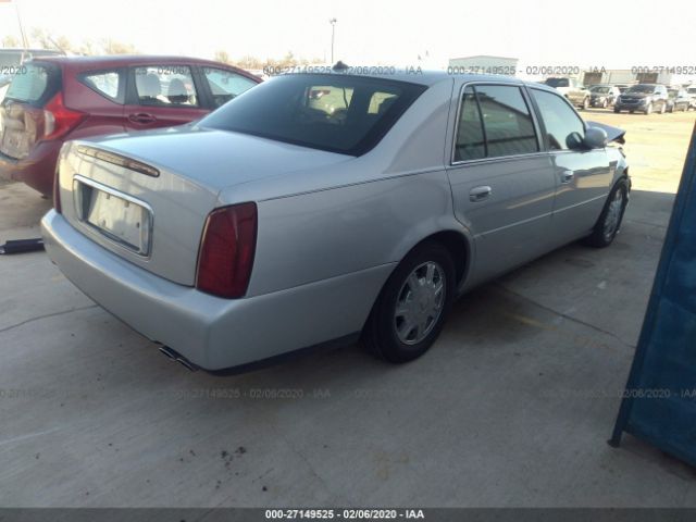 1G6KD54YX3U154371 - 2003 CADILLAC DEVILLE  Silver photo 4